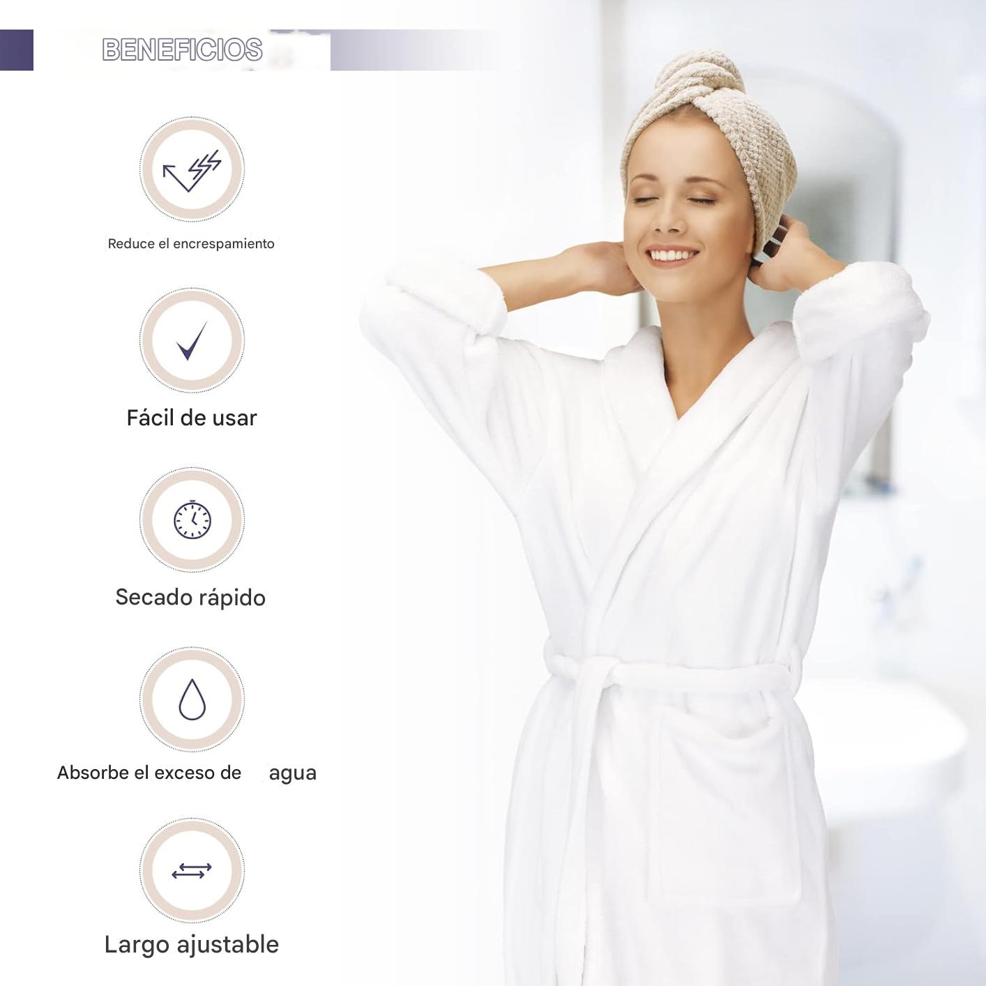 NO ES UNA TOALLA. ES LA REVOLUCIÓN DEL SECADO DE PELO