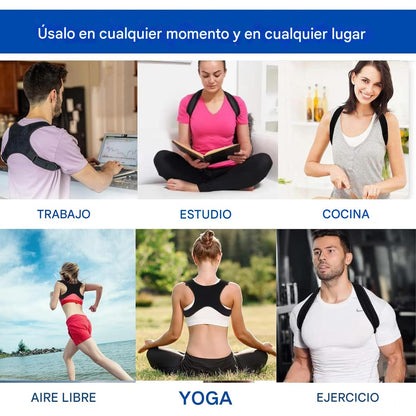 CORRECTOR DE POSTURA INTELIGENTE: SIÉNTETE ERGUIDO, SEGURO Y SIN DOLOR