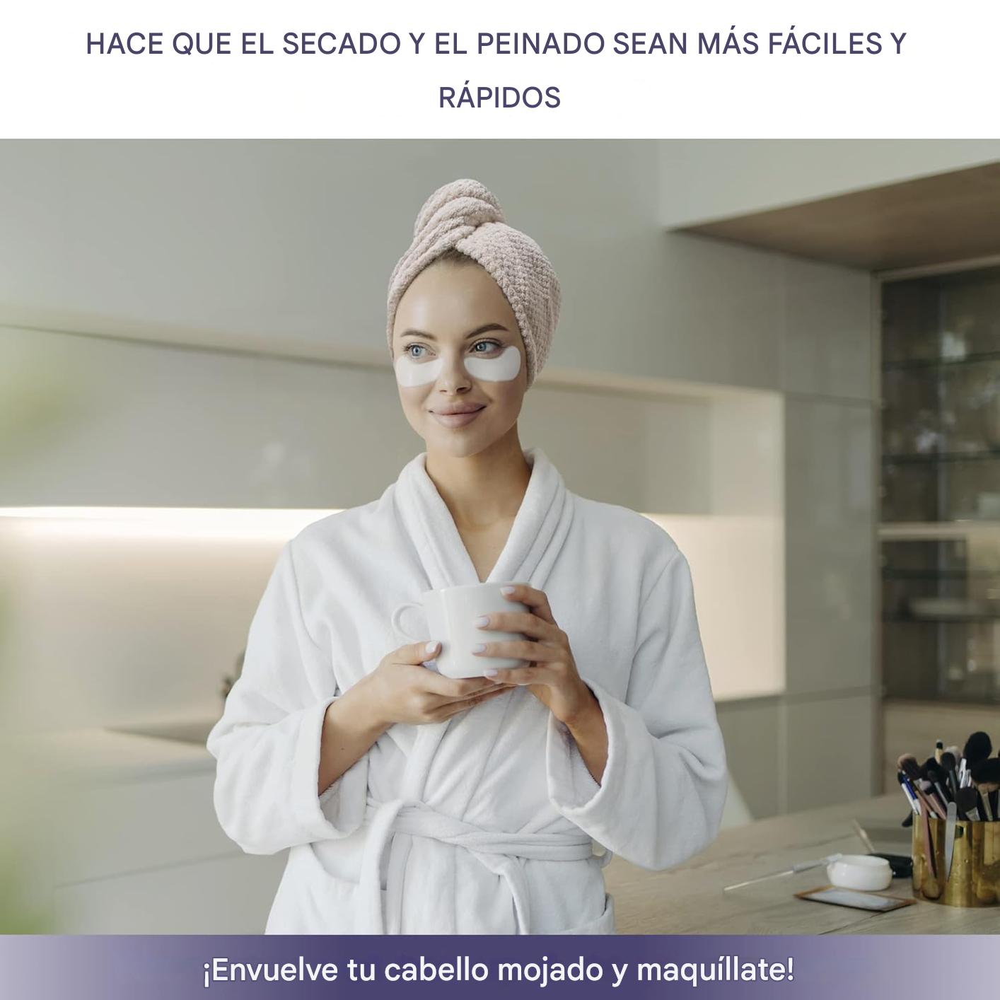 NO ES UNA TOALLA. ES LA REVOLUCIÓN DEL SECADO DE PELO