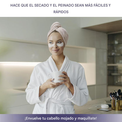 NO ES UNA TOALLA. ES LA REVOLUCIÓN DEL SECADO DE PELO