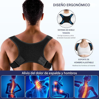 CORRECTOR DE POSTURA INTELIGENTE: SIÉNTETE ERGUIDO, SEGURO Y SIN DOLOR