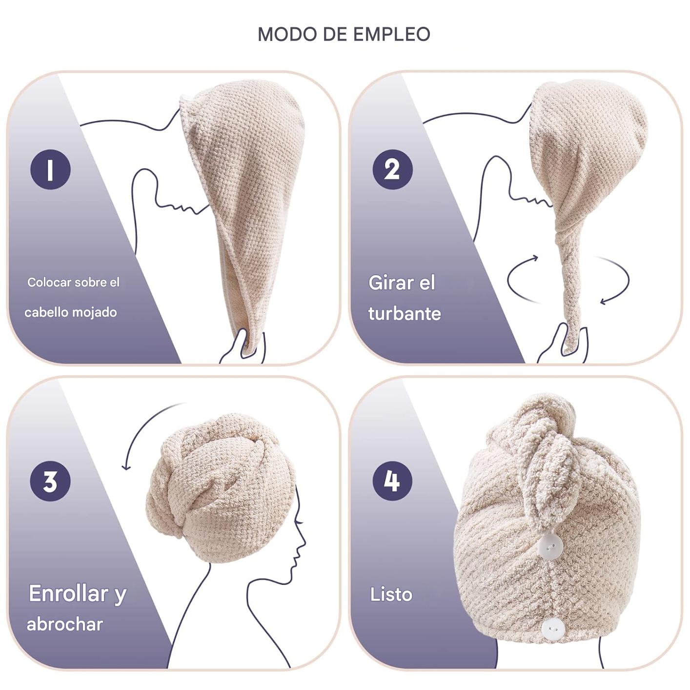 NO ES UNA TOALLA. ES LA REVOLUCIÓN DEL SECADO DE PELO