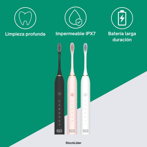 Tecnología Sónica para Dientes Más Blancos